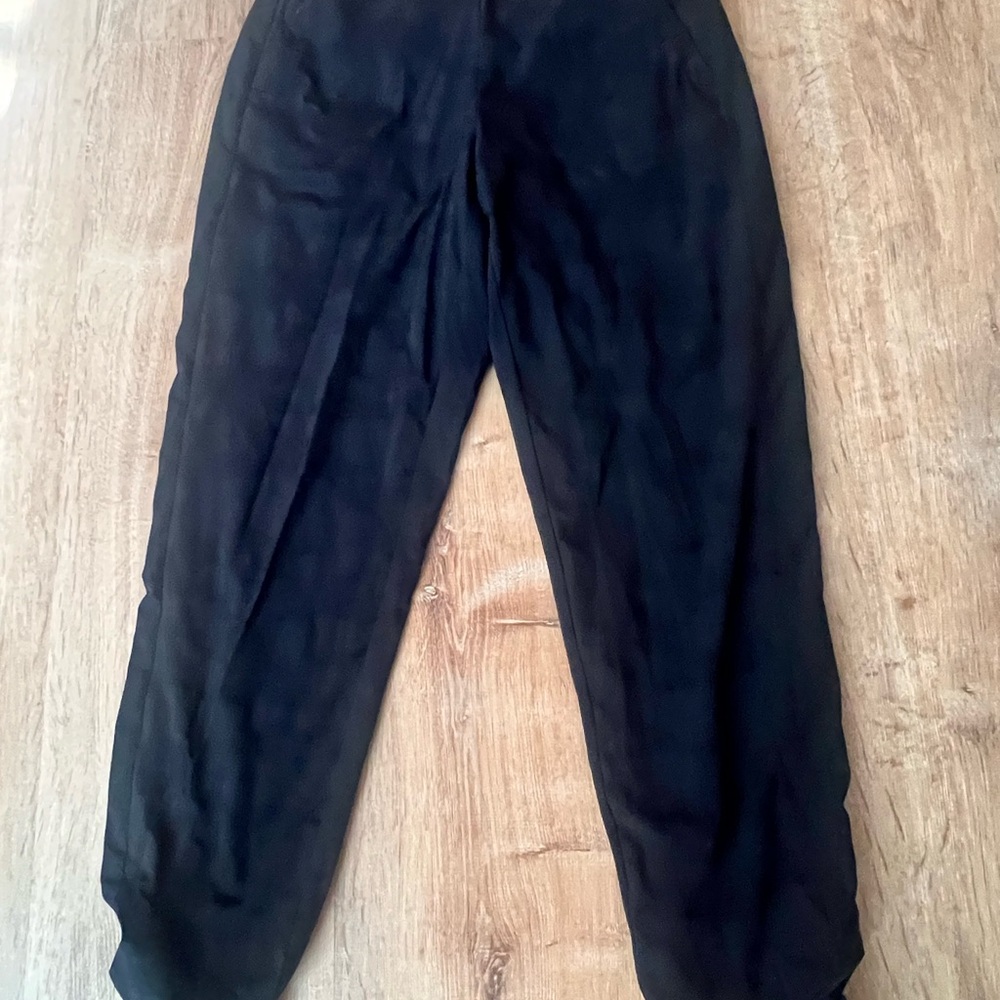 Athleta Brooklyn Textured Lined Jogger Pants Size 2 Lightweight Travel Pants